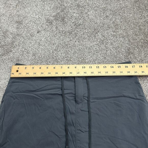 Columbia Casual Anytime Skirt Skort Womens 12 Dark Gray Active Outdoor 34x17 - Picture 6 of 12